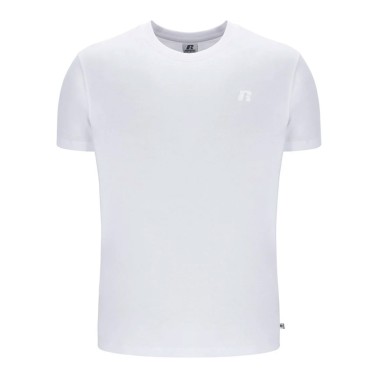 Ανδρική Κοντομάνικη Μπλούζα Λευκή - Russell Athletic