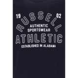 Russell Athletic Μπλε - Ανδρική Κοντομάνικη Μπλούζα