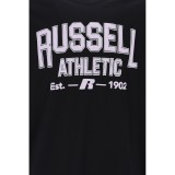 Russell Athletic Μαύρο - Ανδρική Κοντομάνικη Μπλούζα