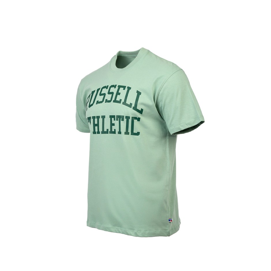 Ανδρική Κοντομάνικη Μπλούζα Πράσινη - Russell Athletic