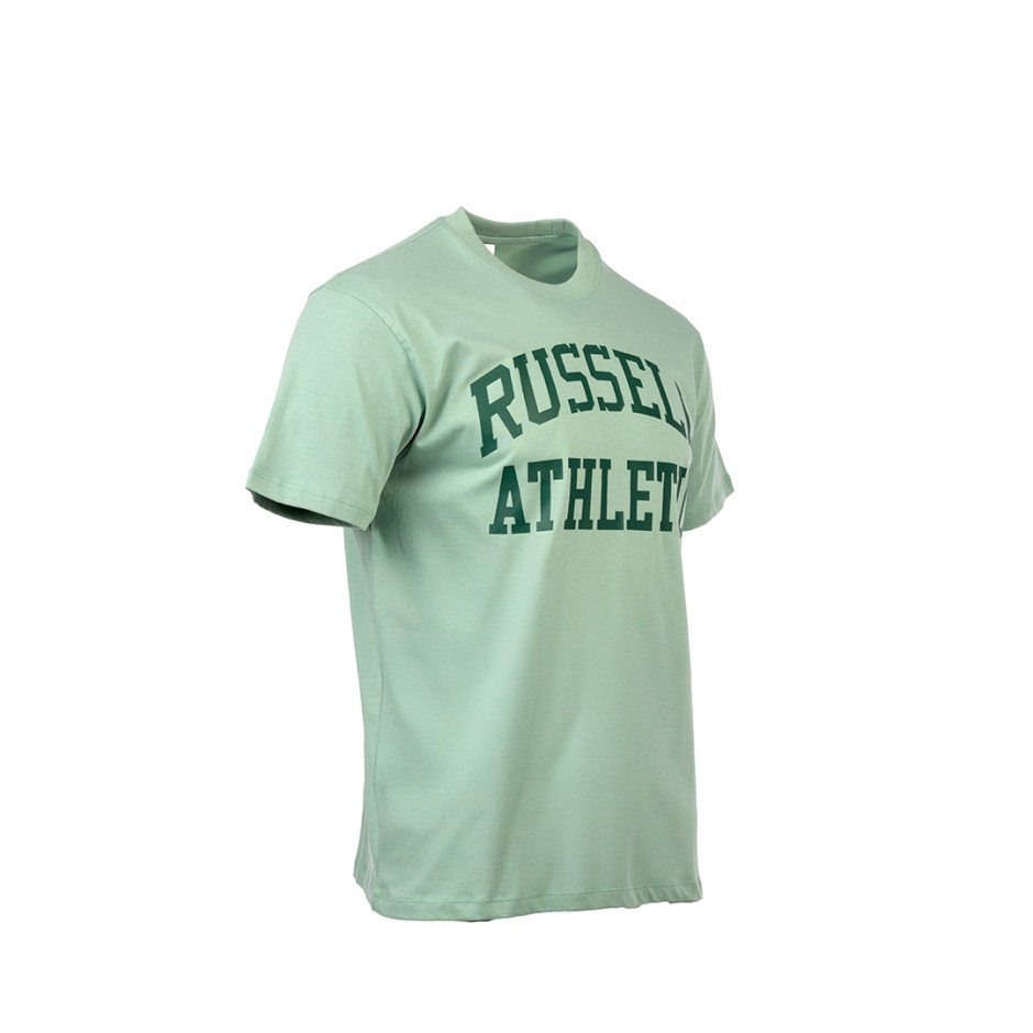Ανδρική Κοντομάνικη Μπλούζα Πράσινη - Russell Athletic