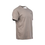 Men's T-Shirt Brown - Russell Athletic Small Embossed Logo Image 2