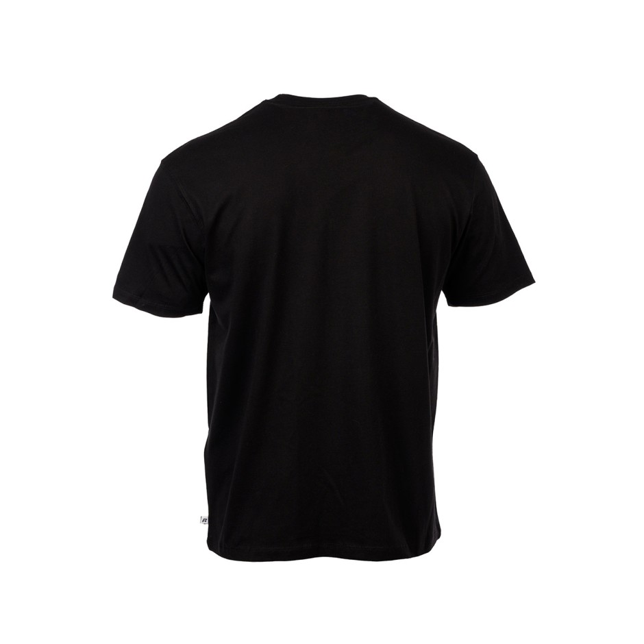 Men's T-Shirt Black - Russell Athletic Small Embossed Logo