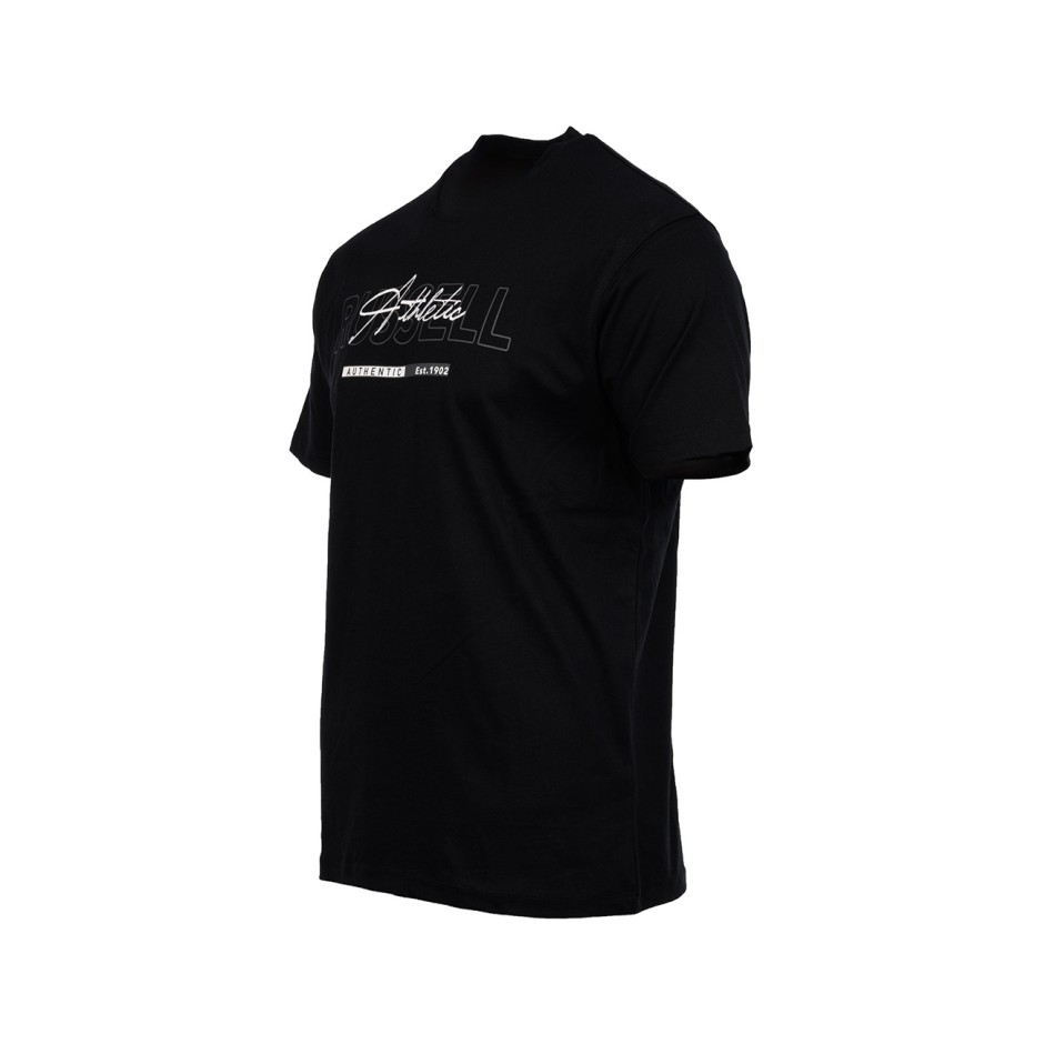Men's T-Shirt Black - Russell Athletic 