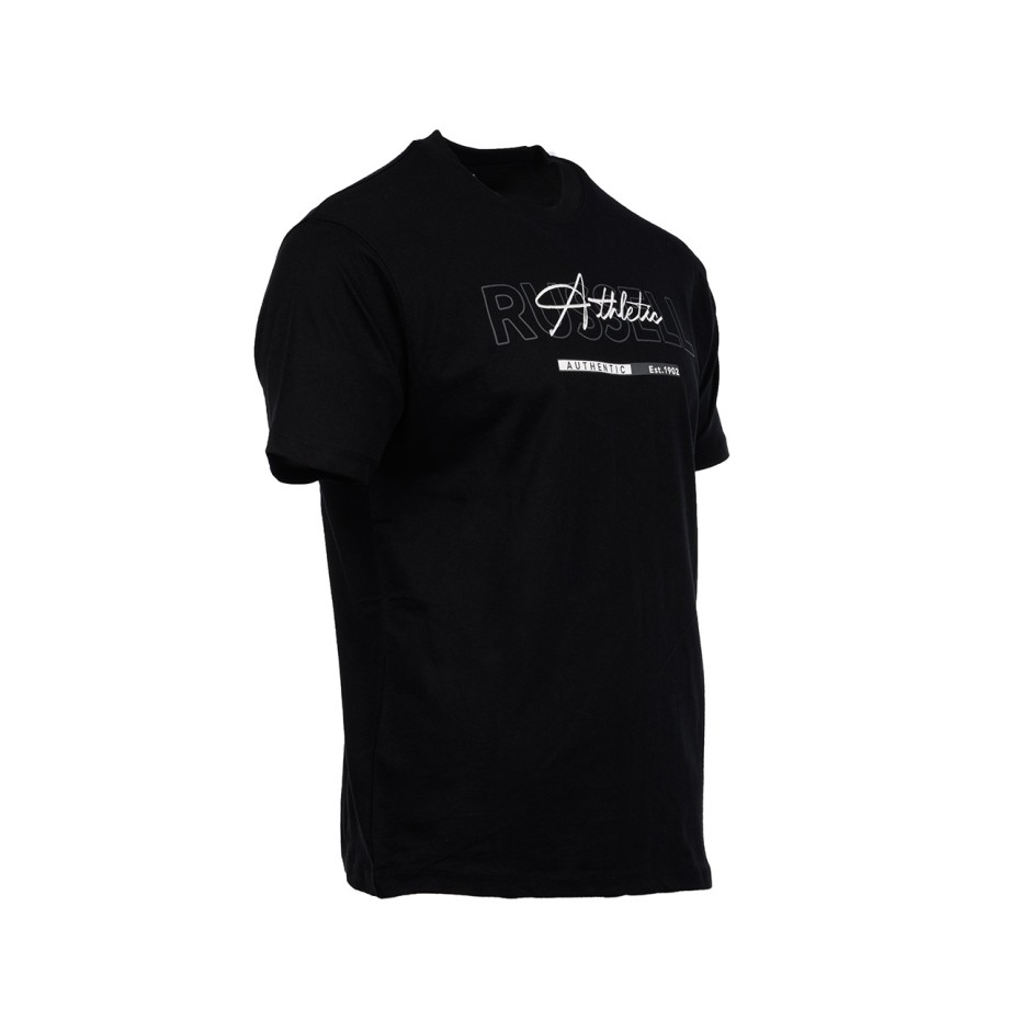 Men's T-Shirt Black - Russell Athletic 