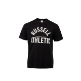 Ανδρική Κοντομάνικη Μπλούζα Μαύρη - Russell Athletic Εικόνα 