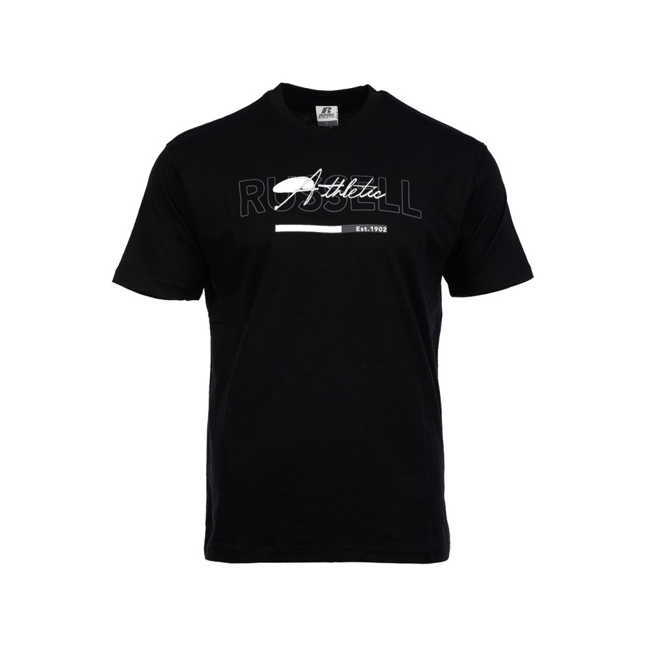 Men's T-Shirt Black - Russell Athletic 