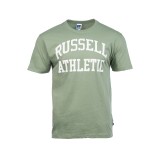 Ανδρική Κοντομάνικη Μπλούζα Πράσινη - Russell Athletic Εικόνα 