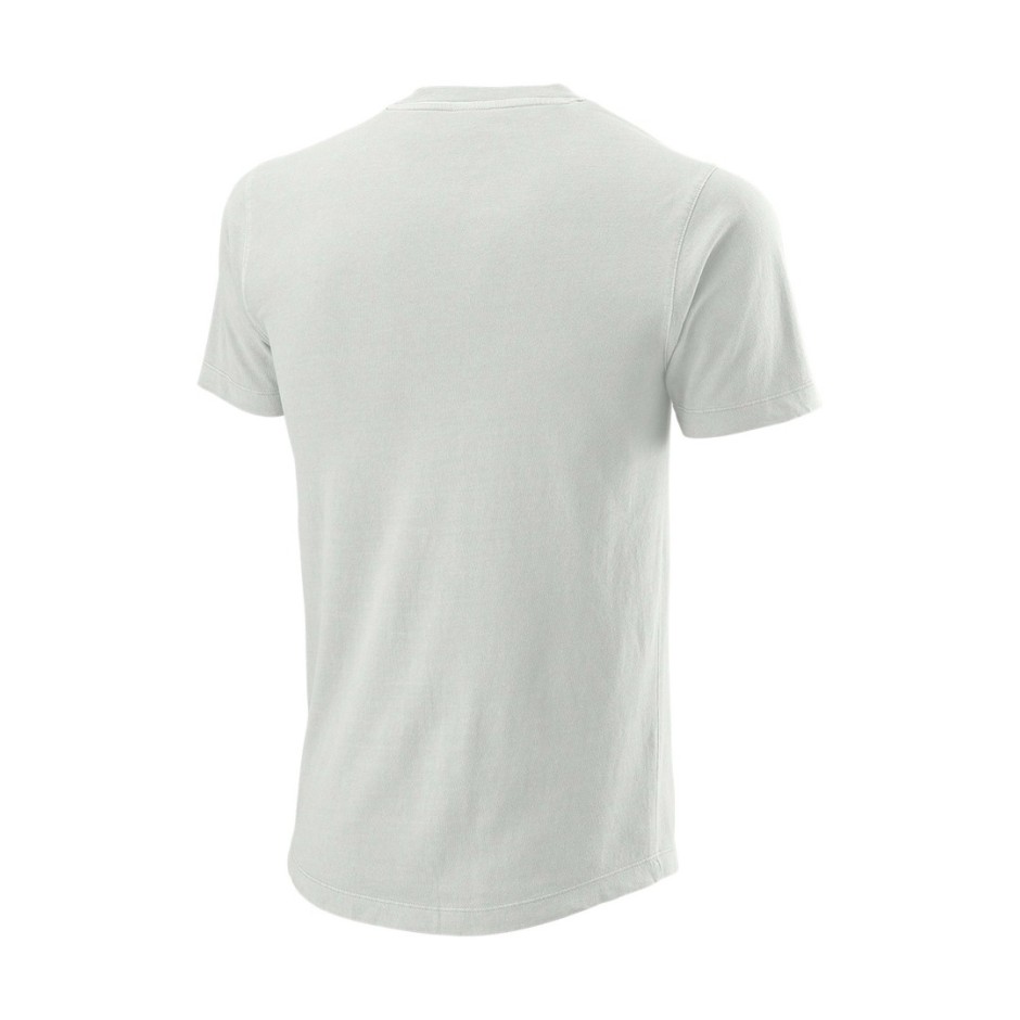 WILSON EQUIP ECO CTN TEE WRA806302-WHITE Λευκό