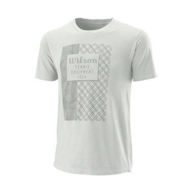 WILSON EQUIP ECO CTN TEE WRA806302-WHITE White