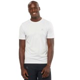 SALOMON AGILE SS TEE M LC1538500-WHT White Image 