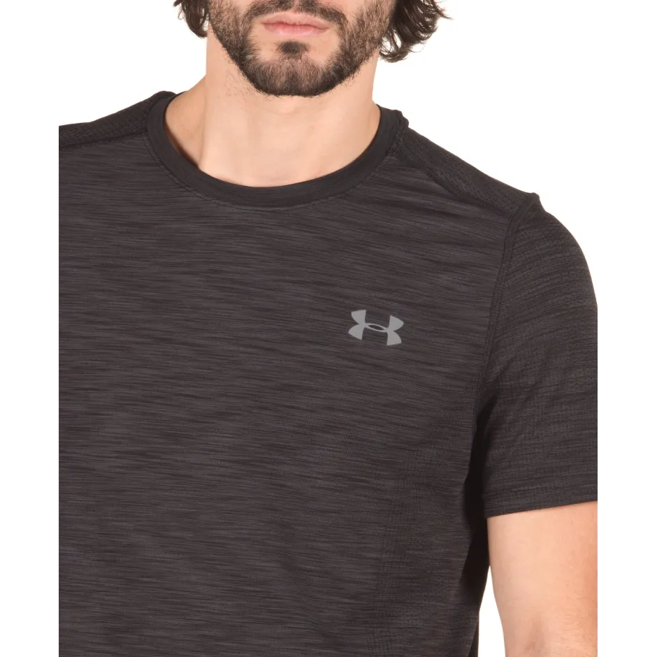 UNDER ARMOUR THREADBORNE SEAMLESS SS 1289596 001 Black Zakcret.gr