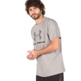 UNDER ARMOUR CC SPORTSTYLE LOGO 1257615-025 Grey Image 