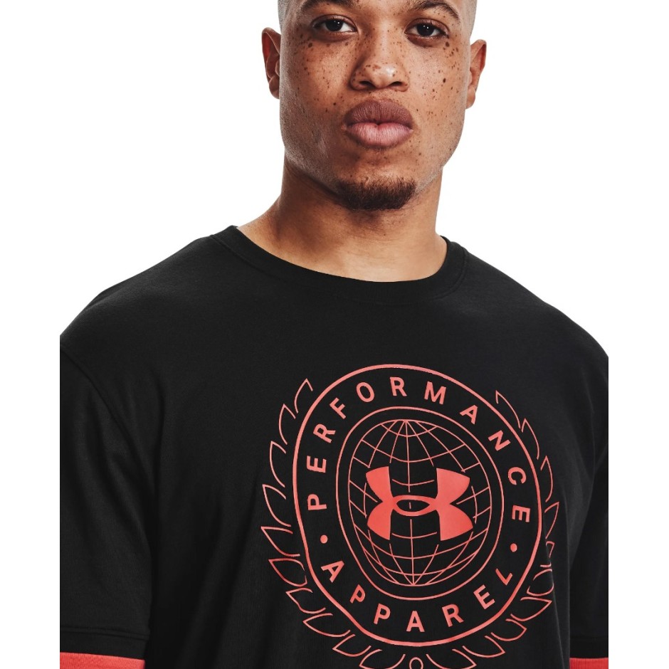 UNDER ARMOUR CREST SS 1361665-001 Black