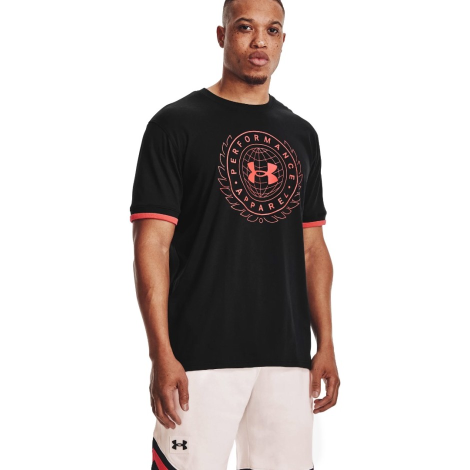 UNDER ARMOUR CREST SS 1361665-001 Black