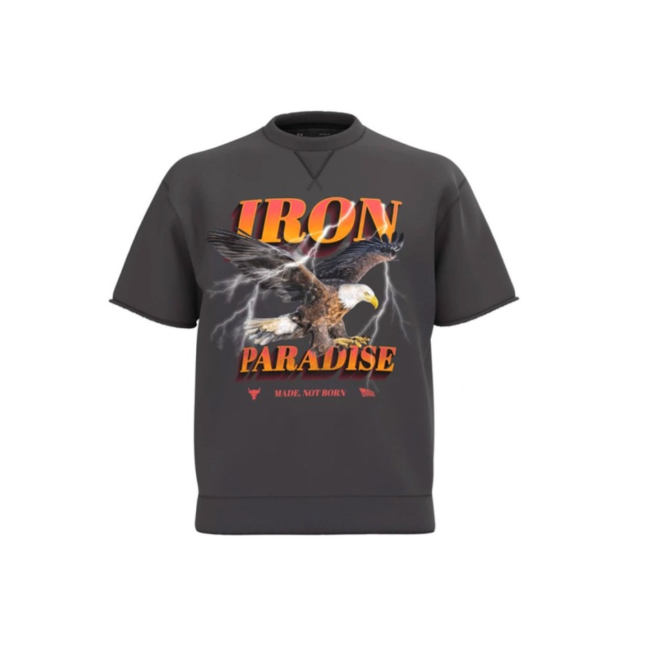 UNDER ARMOUR UA PROJECT ROCK OG GRAPHIC CUTTOFF 1367037-010 Ανθρακί