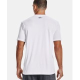 UNDER ARMOUR BOXED SPORTSTYLE SHORT SLEEVE 1329581-103 Λευκό