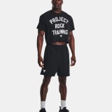 UNDER ARMOUR PJT ROCK HW CUTOFF T 1377441-001 Black Image 2