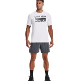 UNDER ARMOUR TEAM ISSUE WORDMARK SS 1329582-100 White