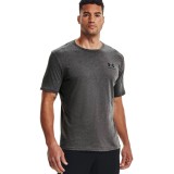 UNDER ARMOUR SPORTSTYLE LEFT CHEST SS Ανθρακί