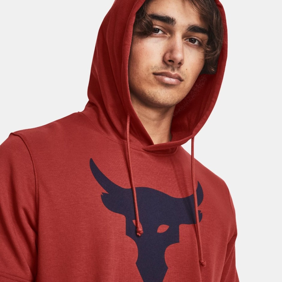 UNDER ARMOUR PJT ROCK TERRY SS 6M HD 1377427-635 Βordeaux