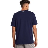 Under Armour Sportstyle Left Chest Μπλε - Ανδρική Κοντομάνικη Μπλούζα Εικόνα 0
