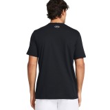 Ανδρική Κοντομάνικη Μπλούζα Μαύρη - Under Armour Sportstyle Logo Εικόνα 0