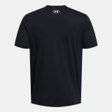 Ανδρική Κοντομάνικη Μπλούζα Μαύρη - Under Armour Sportstyle Logo Εικόνα 2