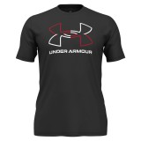 Under Armour Foundation Μαύρο - Ανδρική Κοντομάνικη Μπλούζα Προπόνησης
