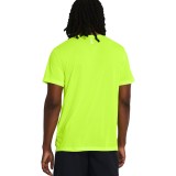 Ανδρική Κοντομάνικη Μπλούζα για Τρέξιμο Κίτρινη - Under Armour Streaker 