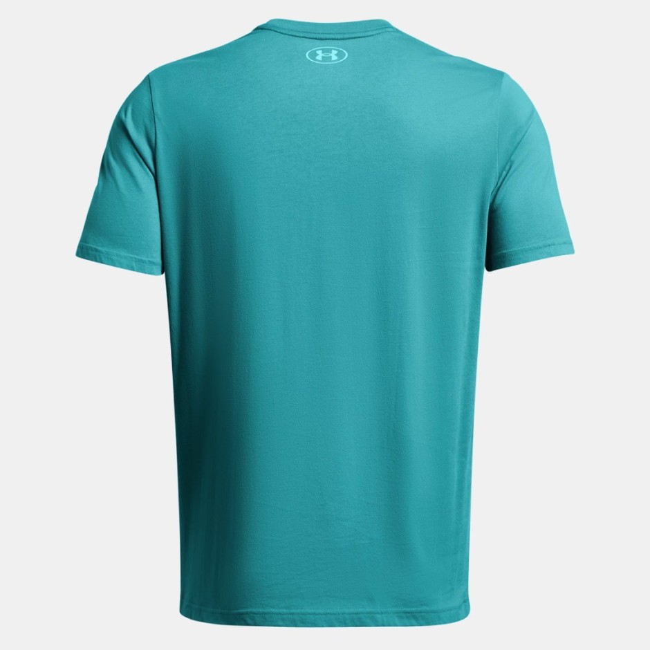 UNDER ARMOUR PJT RCK PAYOFF GRAPHC SS 1383191-464 Turquoise