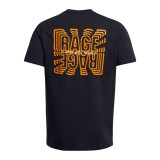 UNDER ARMOUR PJT RCK RAGE GRAPHIC SS 1383295-001 Black Image 2