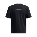 UNDER ARMOUR PROJECT ROCK TERRY TOP Q3 1386880-001 Black Image 2