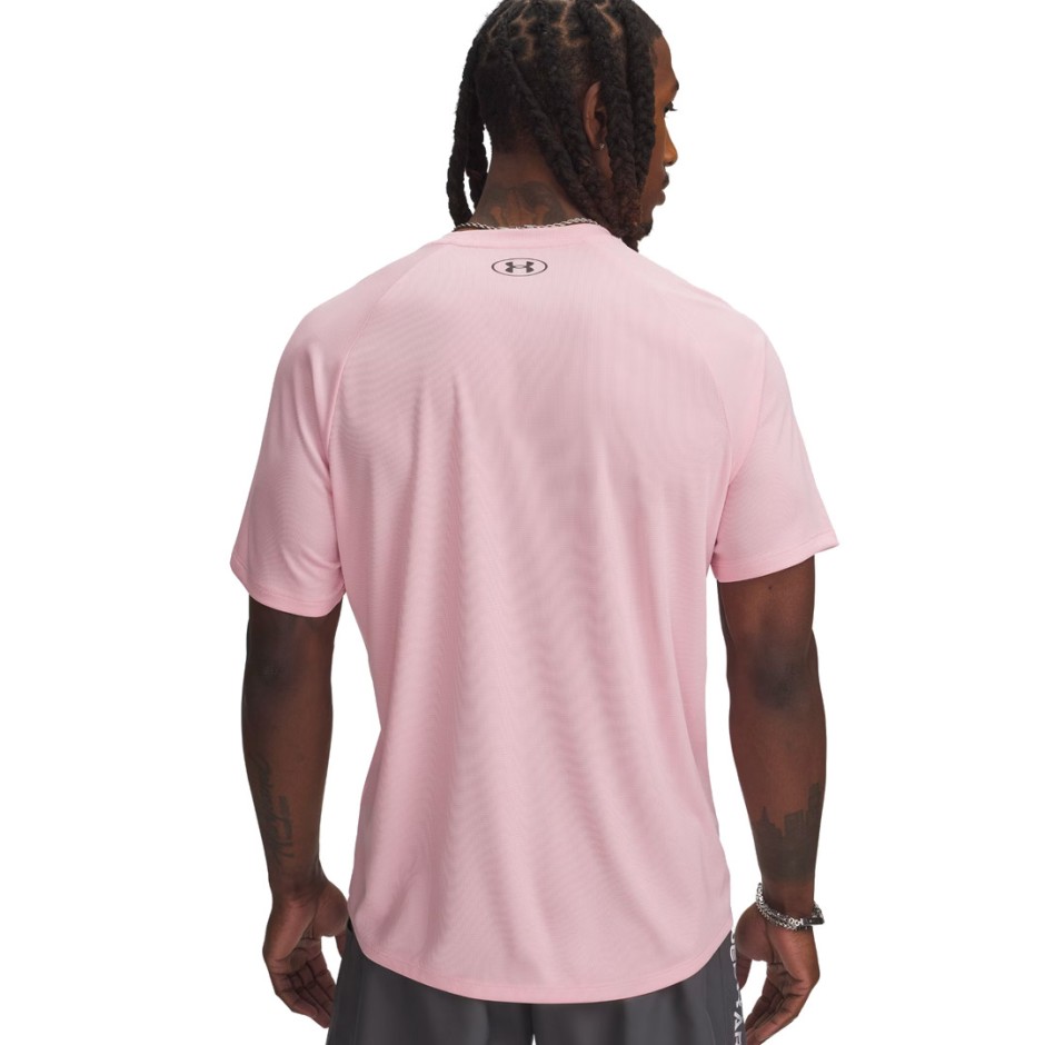 UNDER ARMOUR TECH TEXTURED SS 1382796-647 Pink