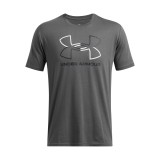Ανδρική Κοντομάνικη Μπλούζα Ανθρακί - Under Armour Foundation Εικόνα 1