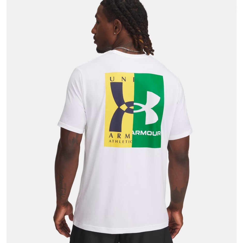 UNDER ARMOUR M 60/40S EVOL LOGO S 1390165-100 White