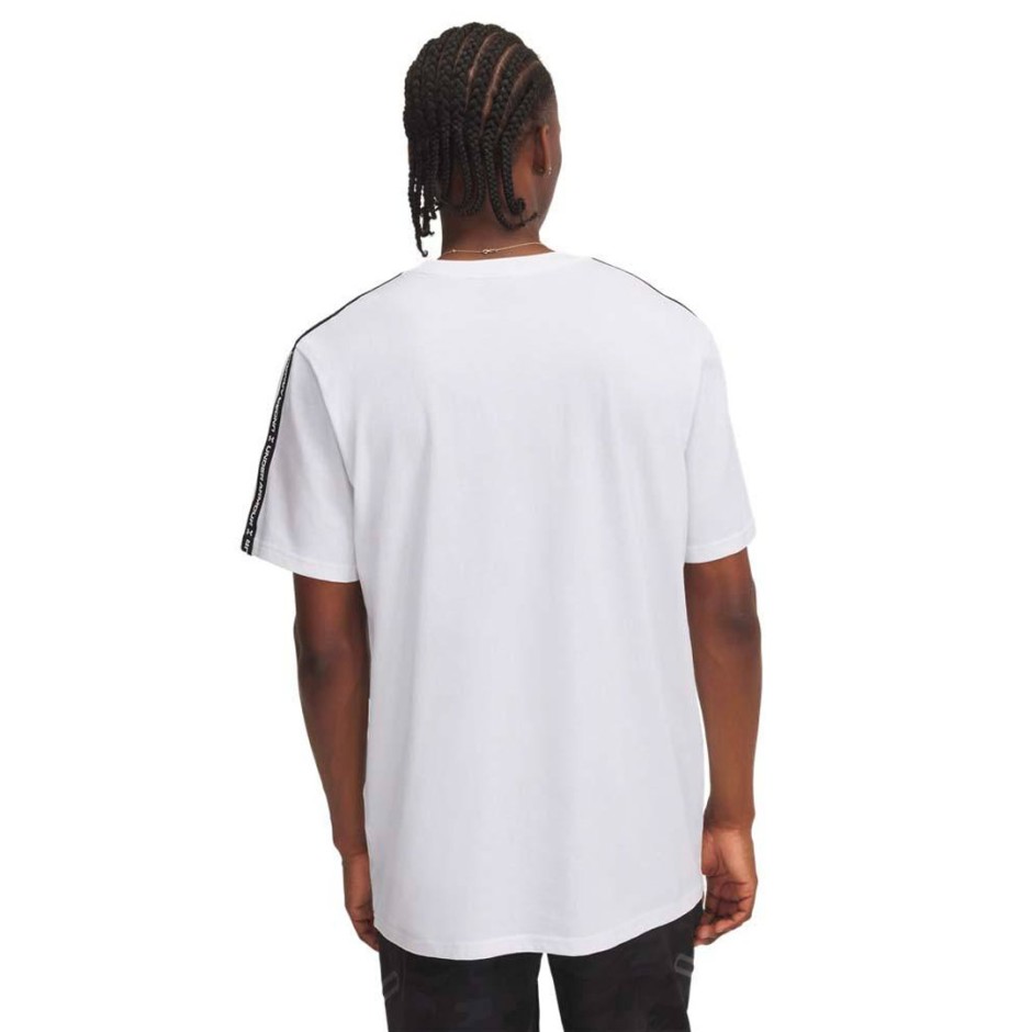 UNDER ARMOUR ICON HWT TEE TAPING 1390300-100 White