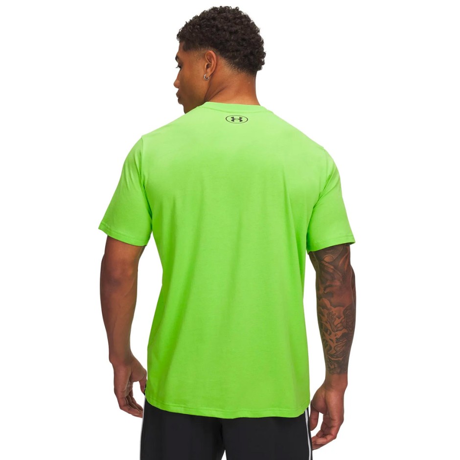 UNDER ARMOUR PROJECT ROCK PAYOFF GRAPHC SS 1383191-362 Lime