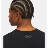 UNDER ARMOUR PJT ROCK CAP SLEEVE T 1389940-001 Black Image 1