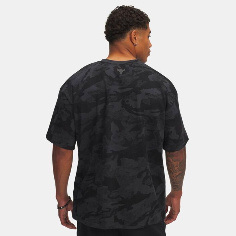 UNDER ARMOUR PJT RCK HWT AOP SS 1389976-001 Black