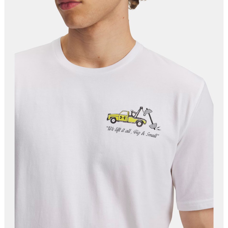 UNDER ARMOUR 60/40S BODY SHOP SS 6004178-100 White