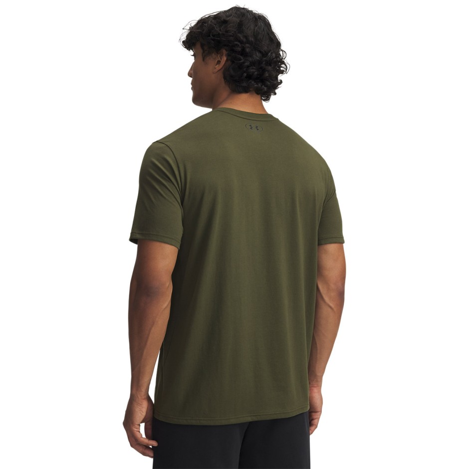 UNDER ARMOUR PROJECT ROCK PAYOFF GRAPHC SS 1383191-308 Green