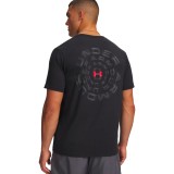 UNDER ARMOUR M BLUR WM SS 6009248-001 Black Image 0