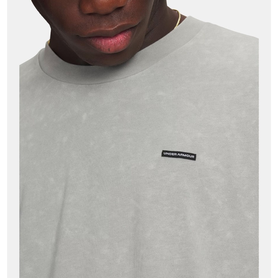 UNDER ARMOUR M HW OS LOGO WASH SS 1389147-069 Coal