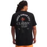 UNDER ARMOUR M 60/40S CITY CLASSIC SS 6009326-008 Black Image 0