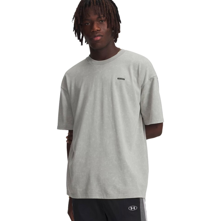 UNDER ARMOUR M HW OS LOGO WASH SS 1389147-069 Coal
