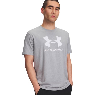 UNDER ARMOUR SPORTSTYLE LOGO UPDATE SS 1382911 Grey