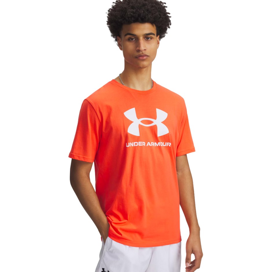 UNDER ARMOUR SPORTSTYLE LOGO UPDATE SS 1382911-847 Red
