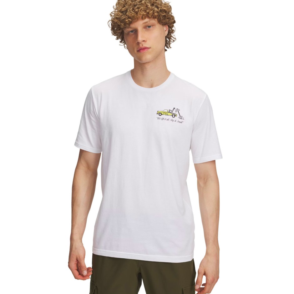 UNDER ARMOUR 60/40S BODY SHOP SS 6004178-100 White