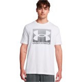 Ανδρική Κοντομάνικη Μπλούζα Λευκή - Under Armour Boxed Εικόνα 